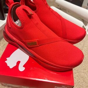 PUMA Men's Red Athletic Shoes